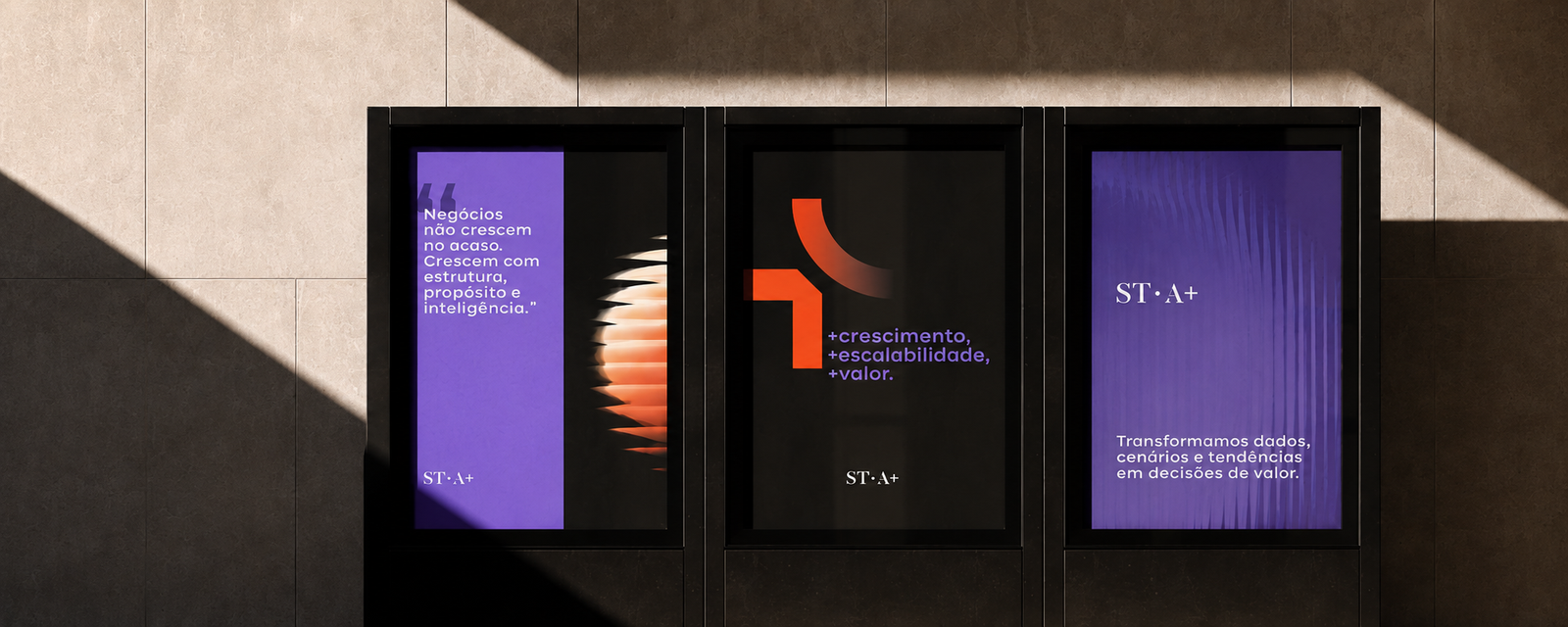 Aplicações visuais ST·A+